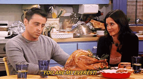 Joey eating whole turkey 